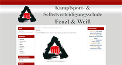 Desktop Screenshot of kampfsport-badschoenborn.de